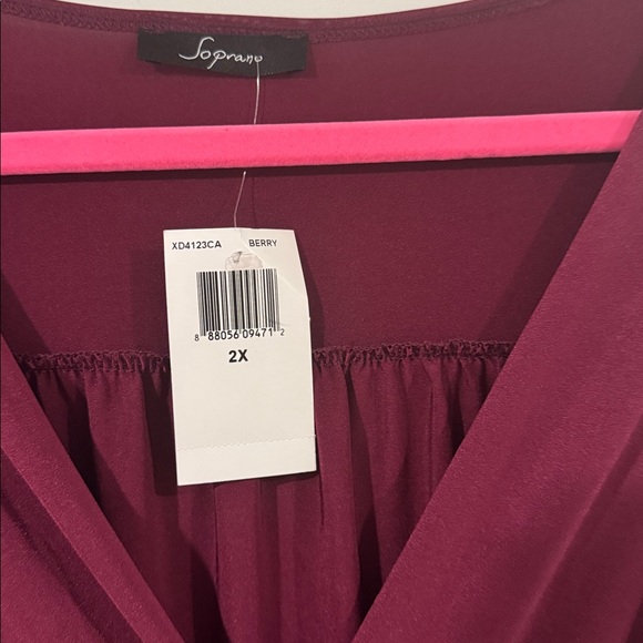 “Berry Merry Flirty” Plus Dress.... - Picture 6 of 8